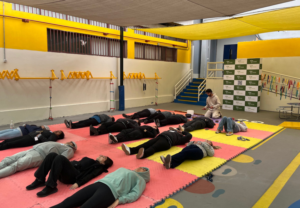 Sesión de Sonoterapia